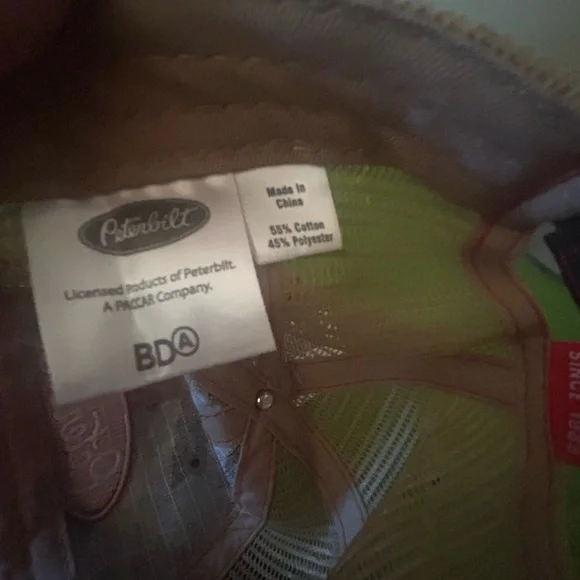 Peterbilt Camo and Mesh Cap NWT - Picture 3 of 7